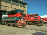 FXE Locomotives at Guadalajara workshop